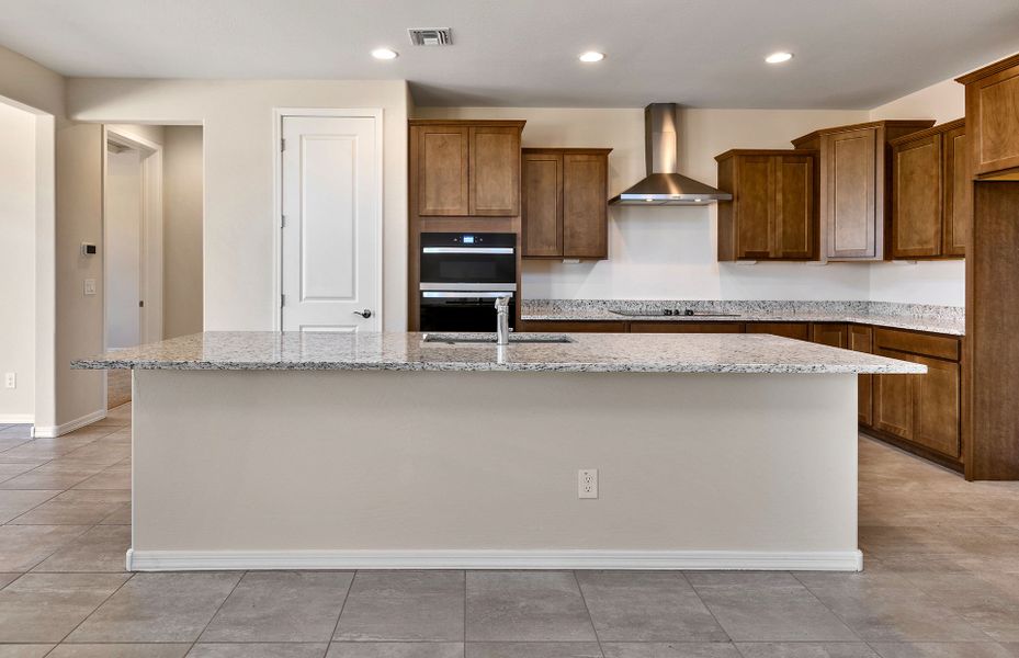 Furnished interior view inside a new home in El Rancho Santa Rosa, Maricopa (Image 12).