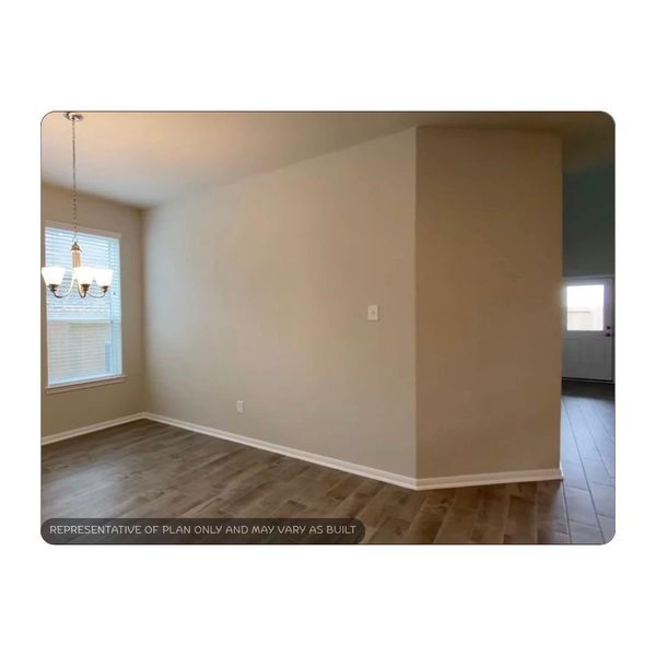 Spacious, unfurnished interior of a new home in Breckenridge Park, Spring (Image 11). Spacious, unfurnished interior of a new home in Breckenridge Park, Spring (Image 11).