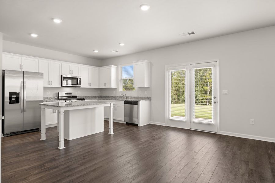 Representative furnished interior of a home built from the Mansfield by D.R. Horton in Southwind Village, Evans (Image 5).