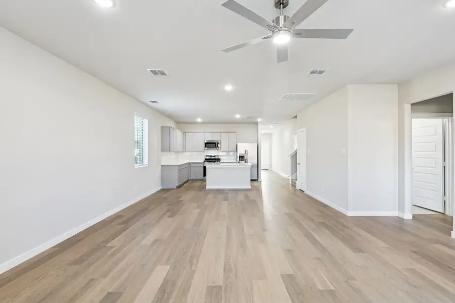Open First Floor in the Haylee home plan by Trophy Signature Homes - REPRESENTATIVE PHOTO