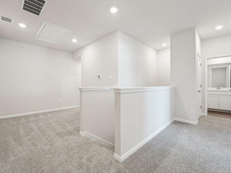 Photo is not of the actual home, but is an inspirational photo of builder’s model home and may depict options, furnishings, and/or decorator features that are not included