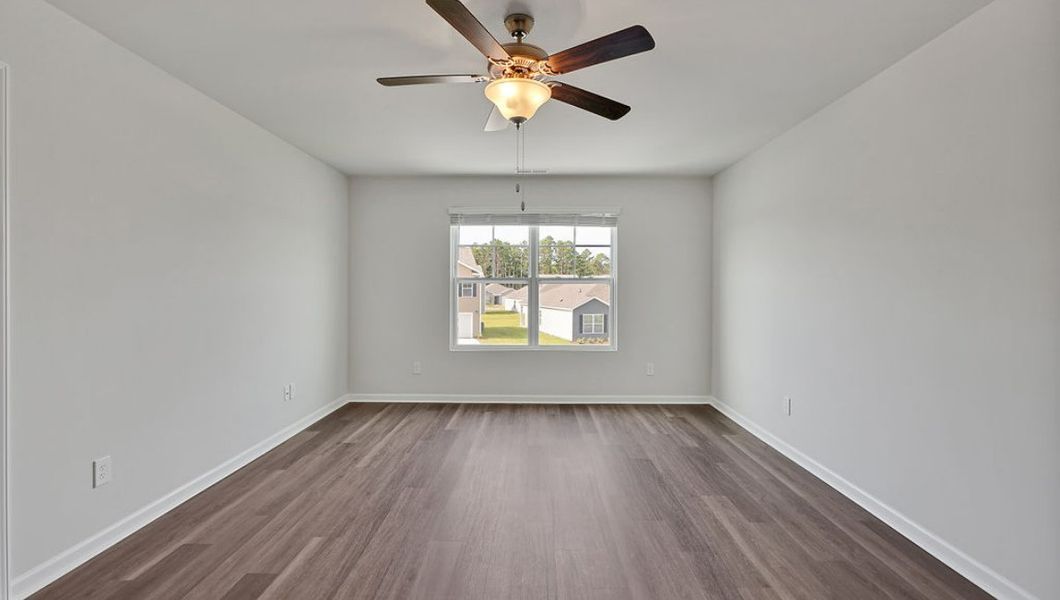 Representative unfurnished interior of a home built from the HAYDEN by D.R. Horton in Cedar Hill Landing, Navassa (Image 19).