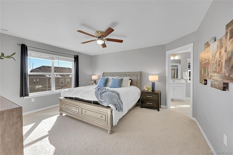 Furnished interior view inside a new home in , Parker (Image 27). Furnished interior view inside a new home in , Parker (Image 27).