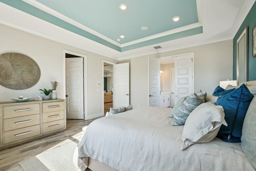 Representative furnished interior of a home built from the Atlantis by Maronda Homes in The Vue, Satellite Beach (Image 28).