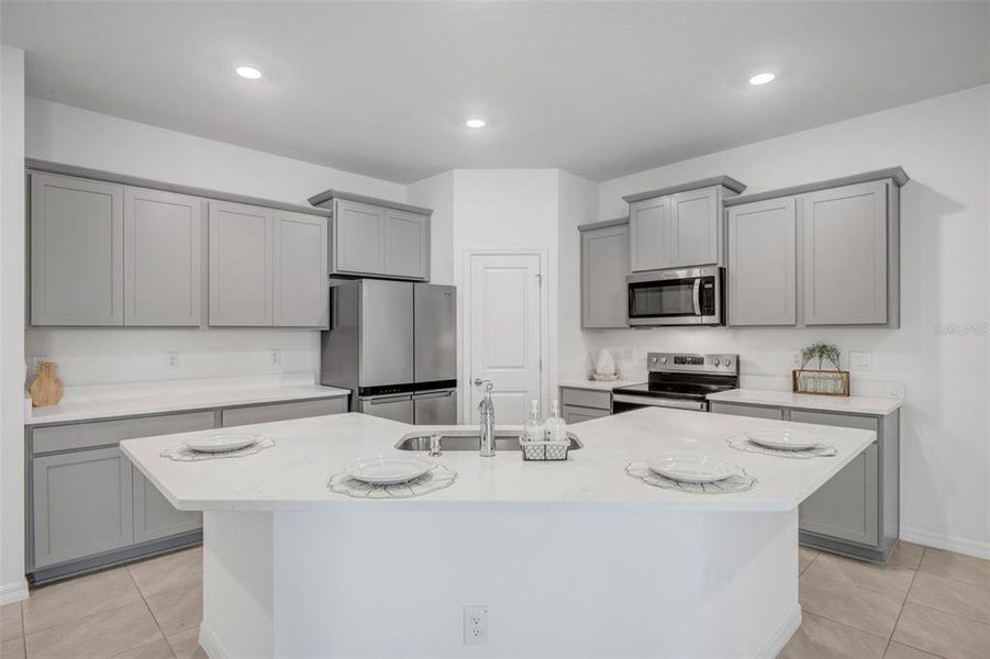 Furnished interior view inside a new home in Woodcreek, Wesley Chapel (Image 16).