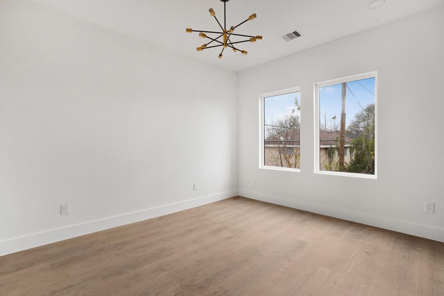Spacious, unfurnished interior of a new home in , Houston (Image 16). Spacious, unfurnished interior of a new home in , Houston (Image 16).