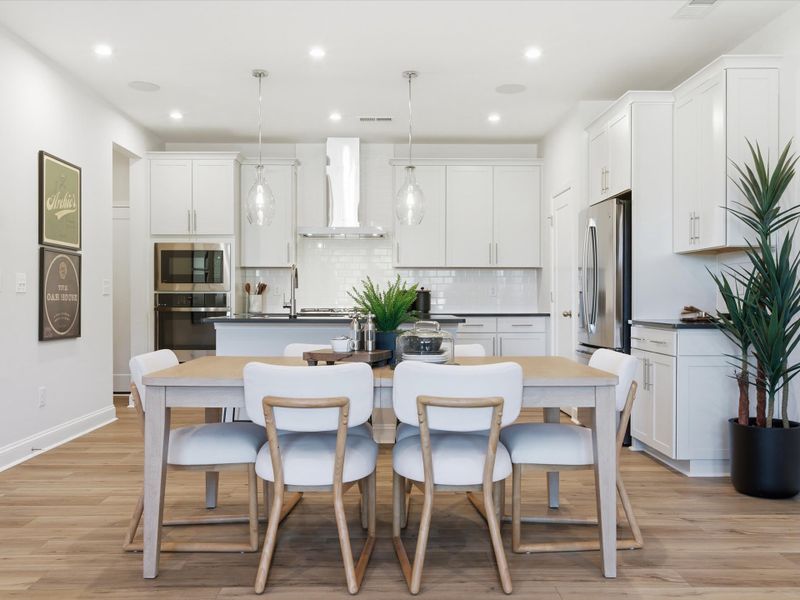 Representative furnished interior of a home built from the Anne by Tri Pointe Homes in Southbridge, Fort Mill (Image 11).