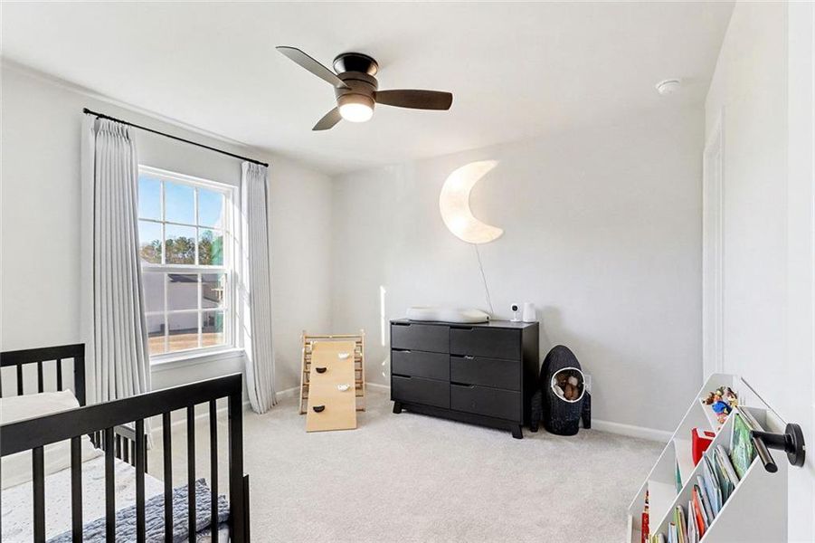 Furnished interior view inside a new home in Pinebrook at Hamilton Mill, Auburn (Image 7). Furnished interior view inside a new home in Pinebrook at Hamilton Mill, Auburn (Image 7).