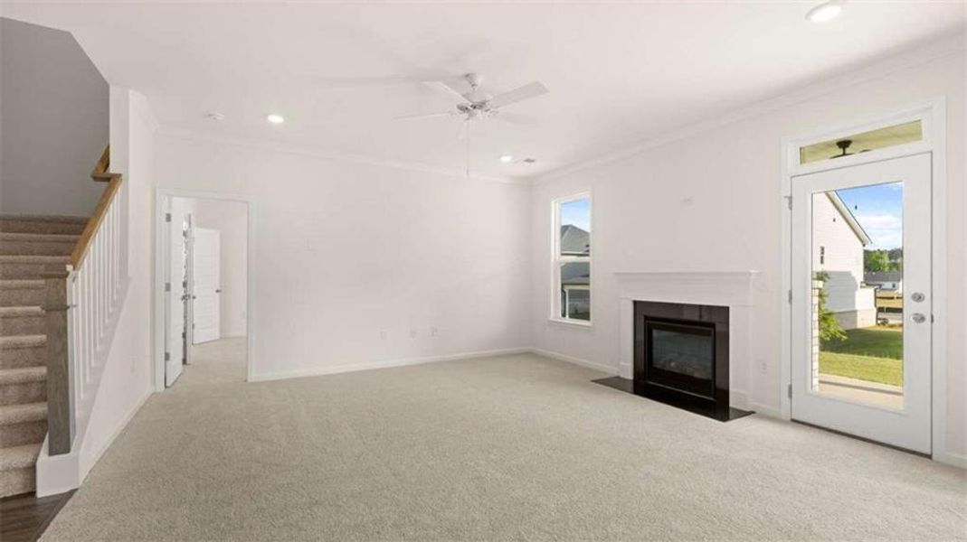 Spacious, unfurnished interior of a new home in Wildwood, Covington (Image 24).
