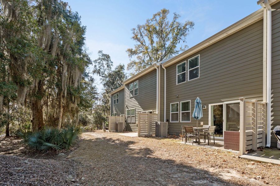 Exterior details and patio area of a home in , North Charleston (Image 29). Exterior details and patio area of a home in , North Charleston (Image 29).