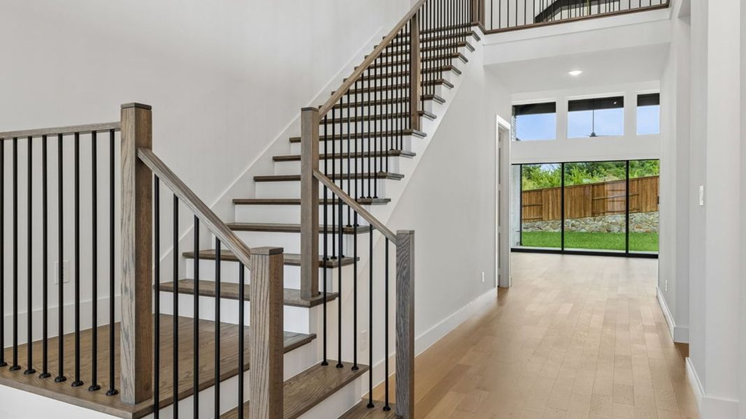 Spacious, unfurnished interior of a new home in Windsong Ranch 71' Series, Prosper (Image 14). Spacious, unfurnished interior of a new home in Windsong Ranch 71' Series, Prosper (Image 14).