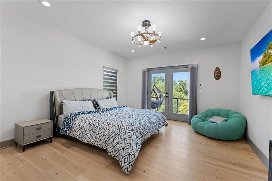 Furnished interior view inside a new home in , Stone Mountain (Image 53).