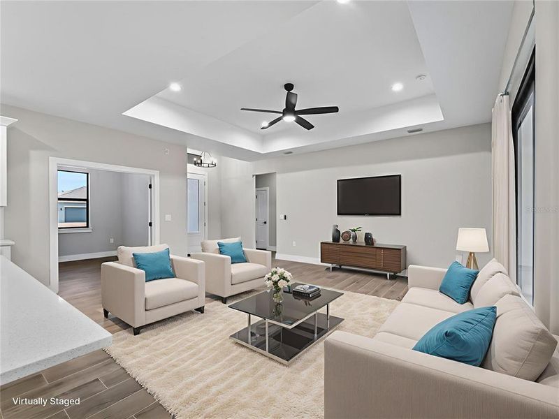 Furnished interior view inside a new home in , Port Charlotte (Image 14).