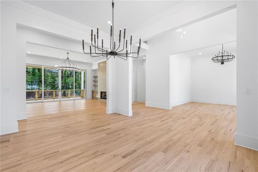 Spacious, unfurnished interior of a new home in , Marietta (Image 77).