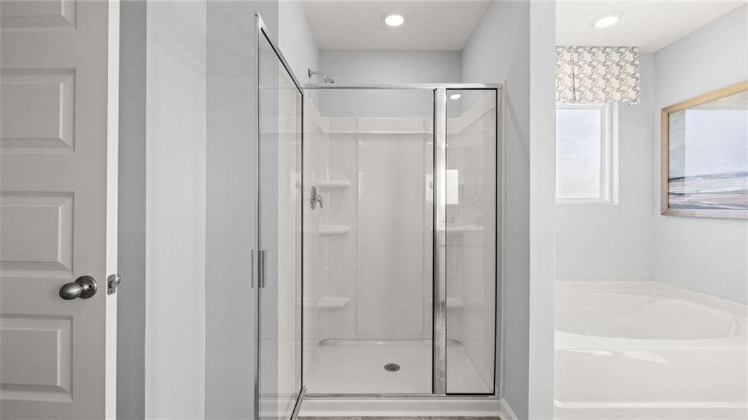 Furnished interior view inside a new home in Bridle Creek, Locust Grove (Image 33).