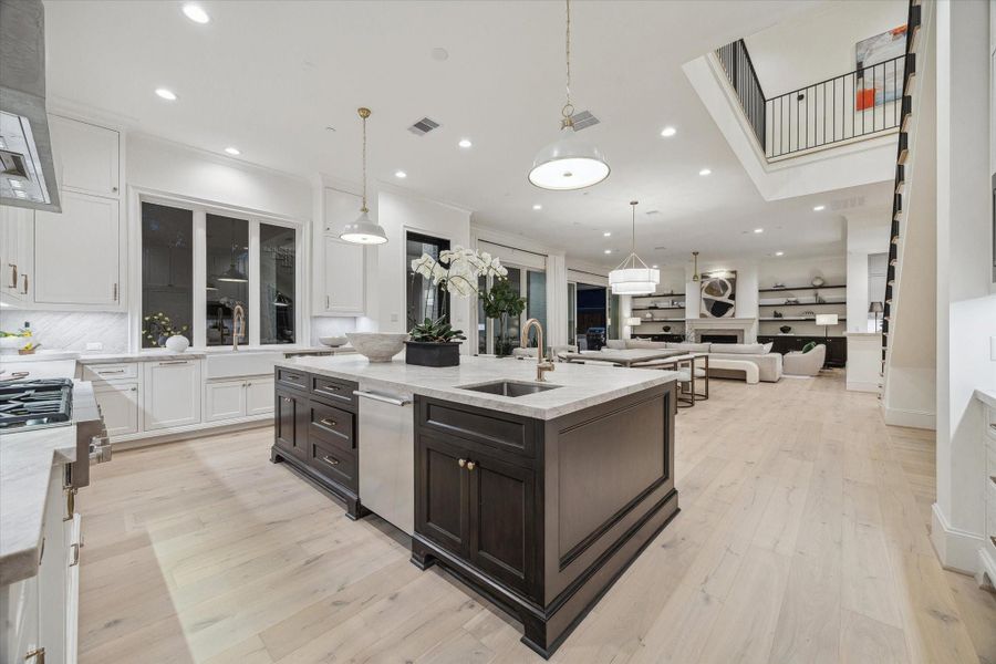 Furnished interior view inside a new home in , Houston (Image 31).