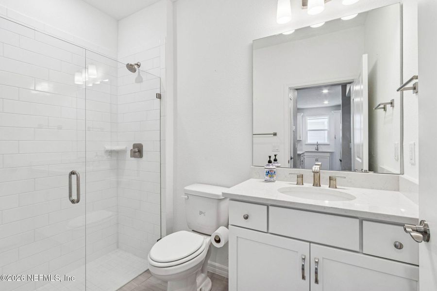 Furnished interior view inside a new home in Del Webb Wildlight, Wildlight (Image 12).