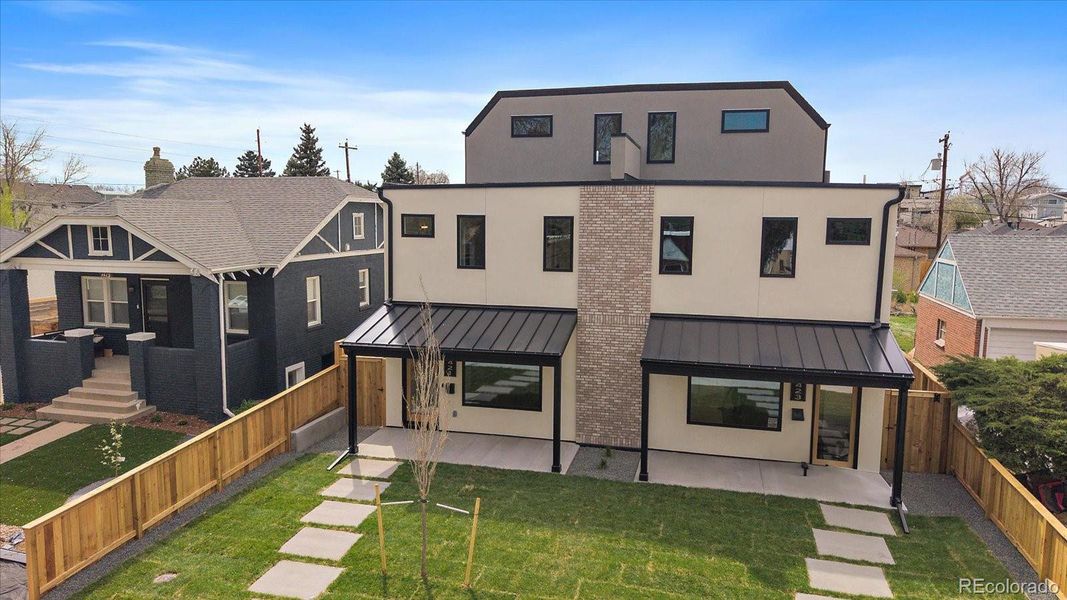 Front exterior of a new home in , Denver, CO, highlighting curb appeal (Image 23).