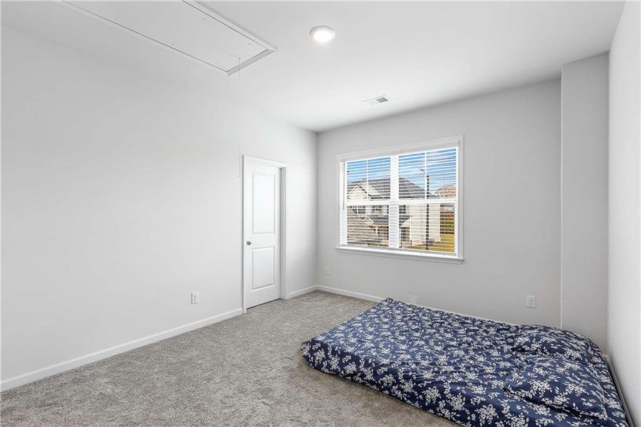 Spacious, unfurnished interior of a new home in Carmichael Farms, Canton (Image 23).