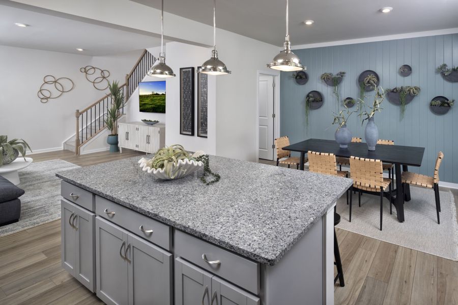 Amira Model Kitchen and Breakfast Area