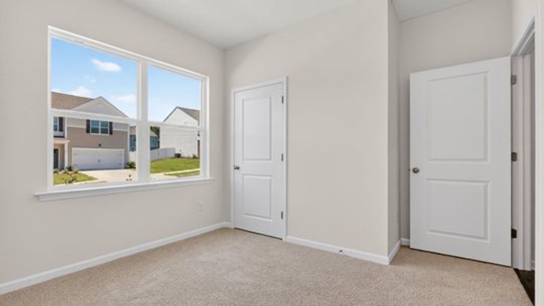 Spacious, unfurnished interior of a new home in The Landing at Winston Pointe, Clayton (Image 19). Spacious, unfurnished interior of a new home in The Landing at Winston Pointe, Clayton (Image 19).