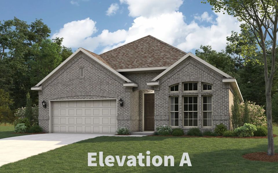 Representative exterior photo of a completed home built from the Ashlar by Stonehollow Homes in Meadow Vista, Anna, TX (Image 2).