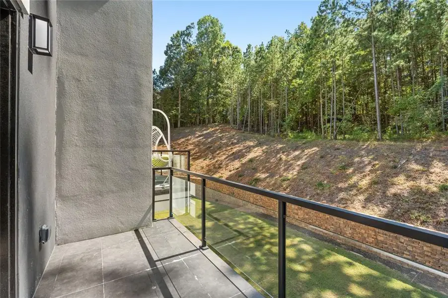 Exterior details and patio area of a home in , Stone Mountain (Image 4).