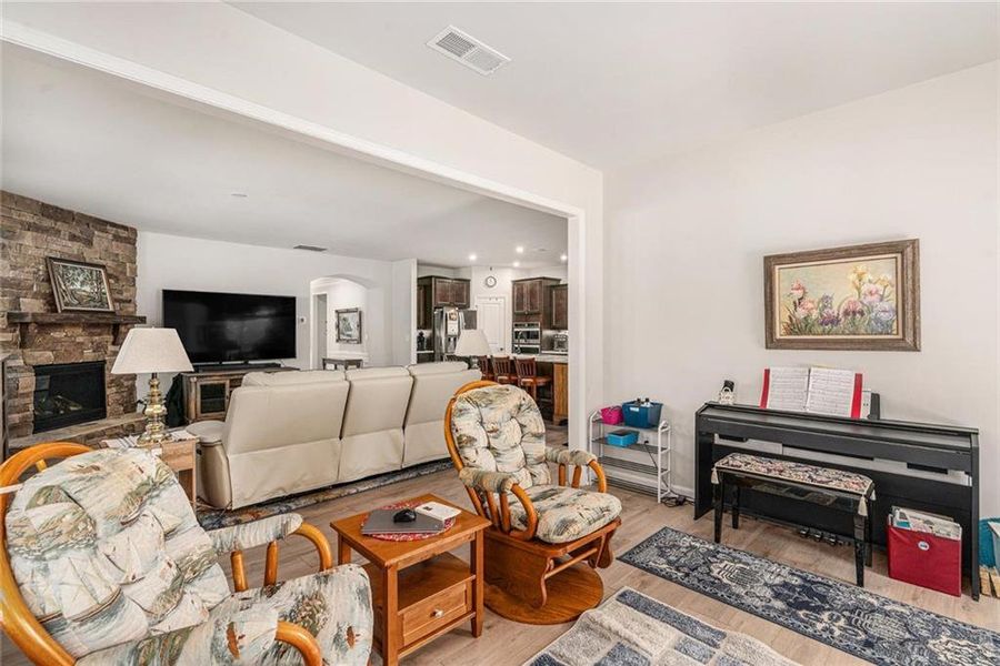 Furnished interior view inside a new home in , Griffin (Image 26).