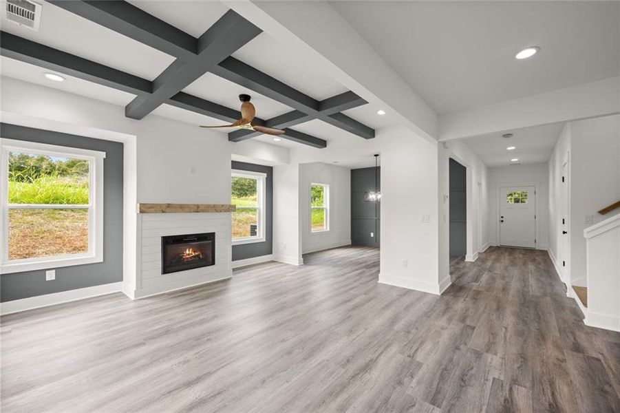 Spacious, unfurnished interior of a new home in , Clarkesville (Image 52).