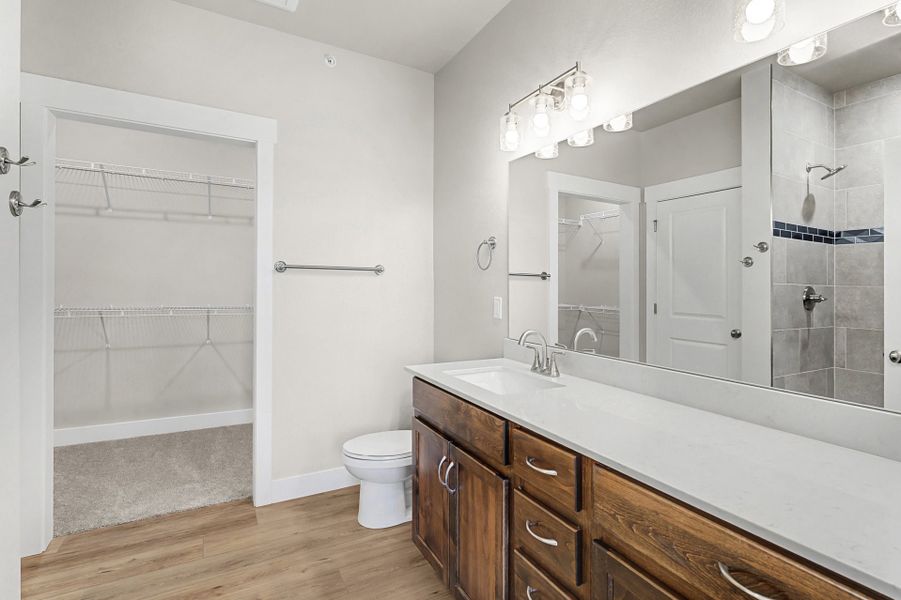 Furnished interior view inside a new home in Highlands at Fox Hill, Longmont (Image 4).