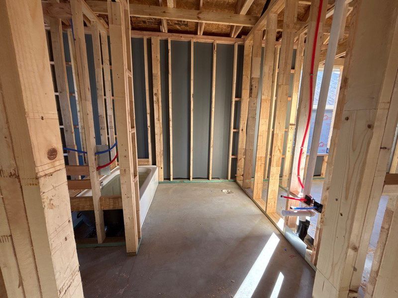 In-progress construction of a new home in Waterford Park, Weatherford, TX (Image 6).