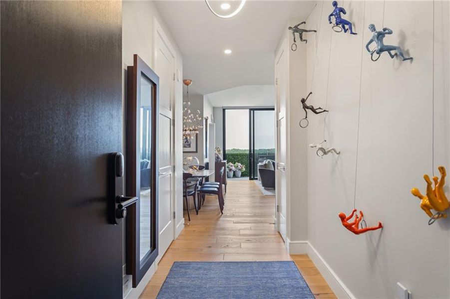 Furnished interior view inside a new home in , Atlanta (Image 6).