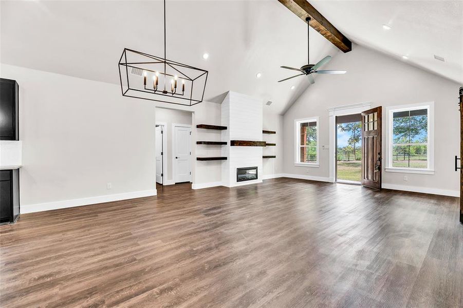 Spacious, unfurnished interior of a new home in , Ennis (Image 17).