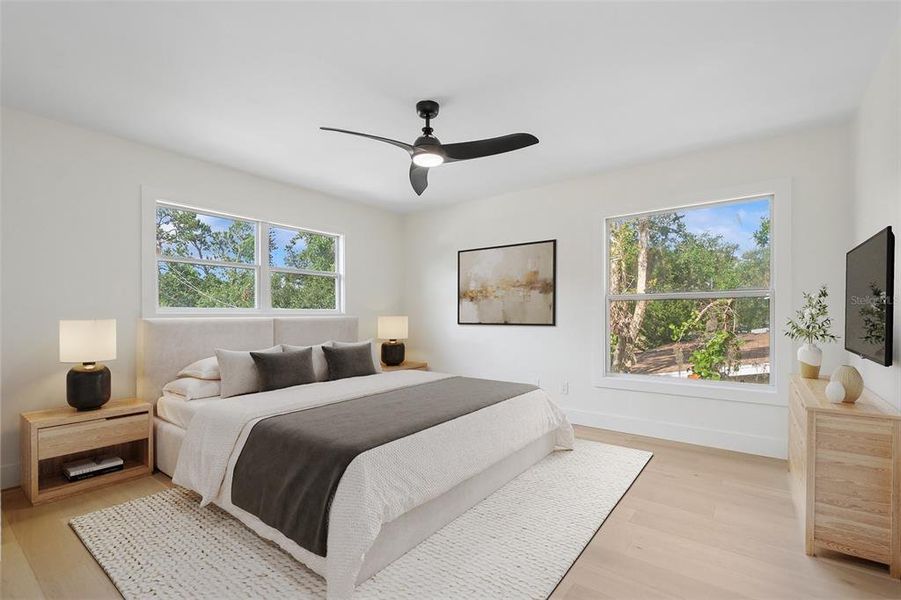Furnished interior view inside a new home in , Sarasota (Image 13).
