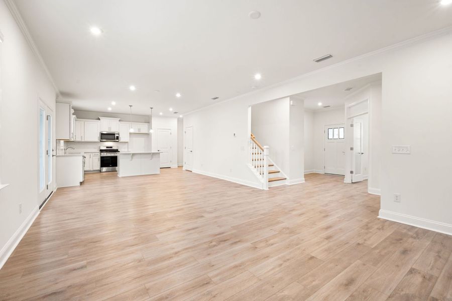 Spacious, unfurnished interior of a new home in Salem Bay, Beaufort (Image 19). Spacious, unfurnished interior of a new home in Salem Bay, Beaufort (Image 19).