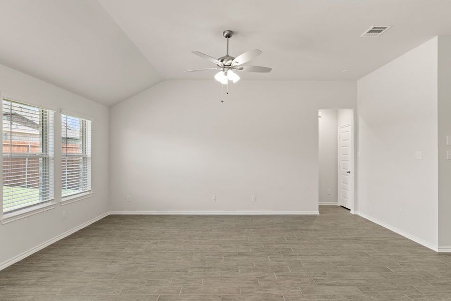 Front exterior of a new home in Northspur, Terrell, TX, highlighting curb appeal (Image 6). Front exterior of a new home in Northspur, Terrell, TX, highlighting curb appeal (Image 6).