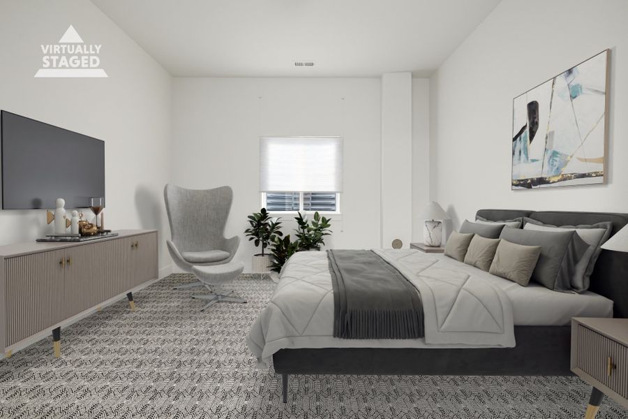 Furnished interior view inside a new home in Westerly, Erie (Image 23).