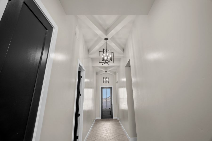 Representative unfurnished interior of a home built from the Pebble Beach- II by LEH. Homes in Hillside Unit 6, El Paso (Image 21). Representative unfurnished interior of a home built from the Pebble Beach- II by LEH. Homes in Hillside Unit 6, El Paso (Image 21).