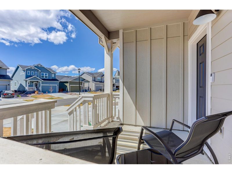 Exterior details and patio area of a home in Mountain Brook, Longmont (Image 27).