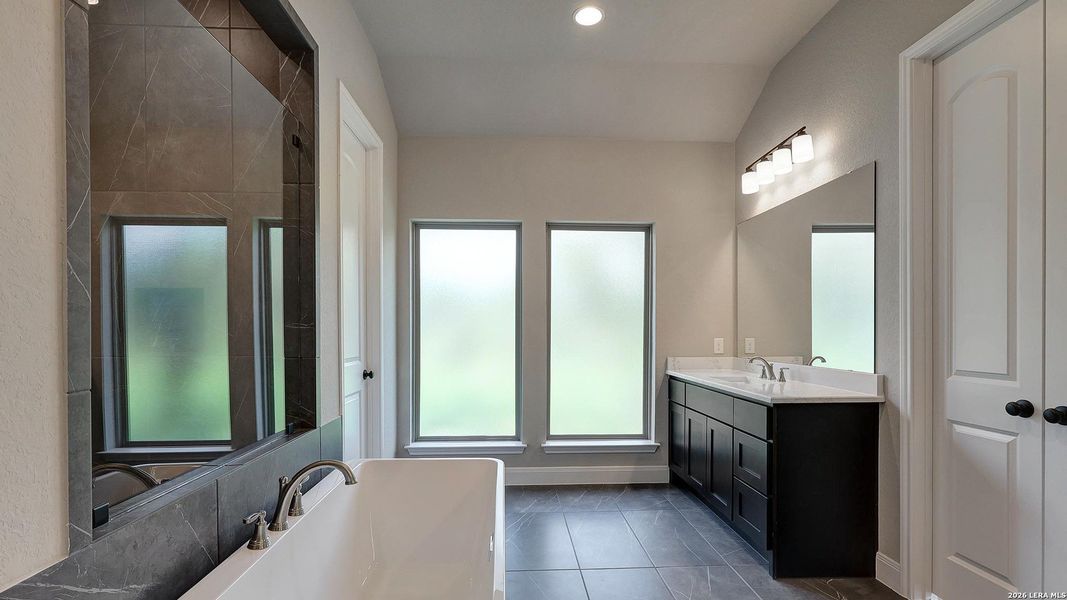 Furnished interior view inside a new home in Megan's Landing, Castroville (Image 8).