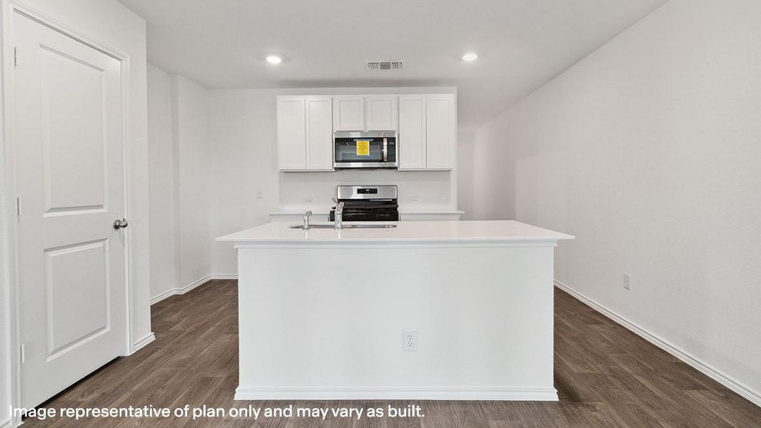 Furnished interior view inside a new home in Wilkins Valley, Brenham (Image 4).