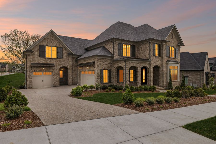 Front exterior of a home in the The Grove community, located in College Grove, TN (Image 11). Front exterior of a home in the The Grove community, located in College Grove, TN (Image 11).