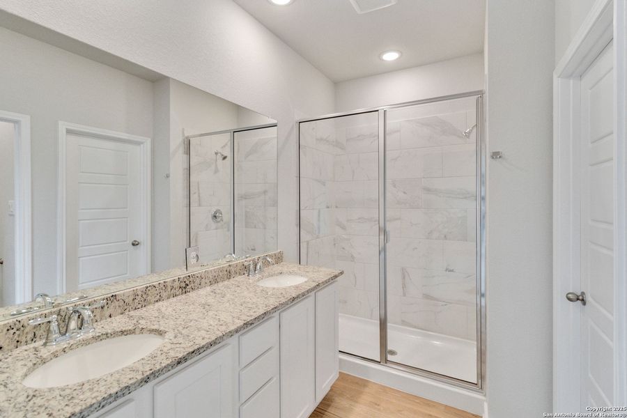 Furnished interior view inside a new home in , San Antonio (Image 12).