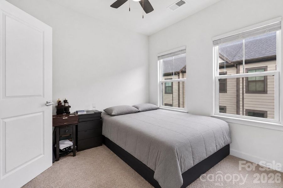 Furnished interior view inside a new home in Southrail Station, Charlotte (Image 27).