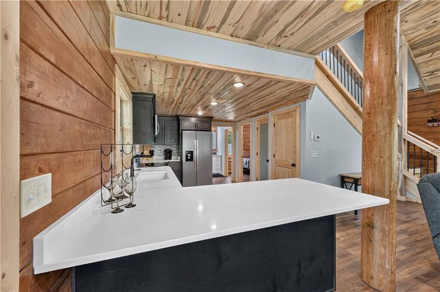 Furnished interior view inside a new home in , Ellijay (Image 11).