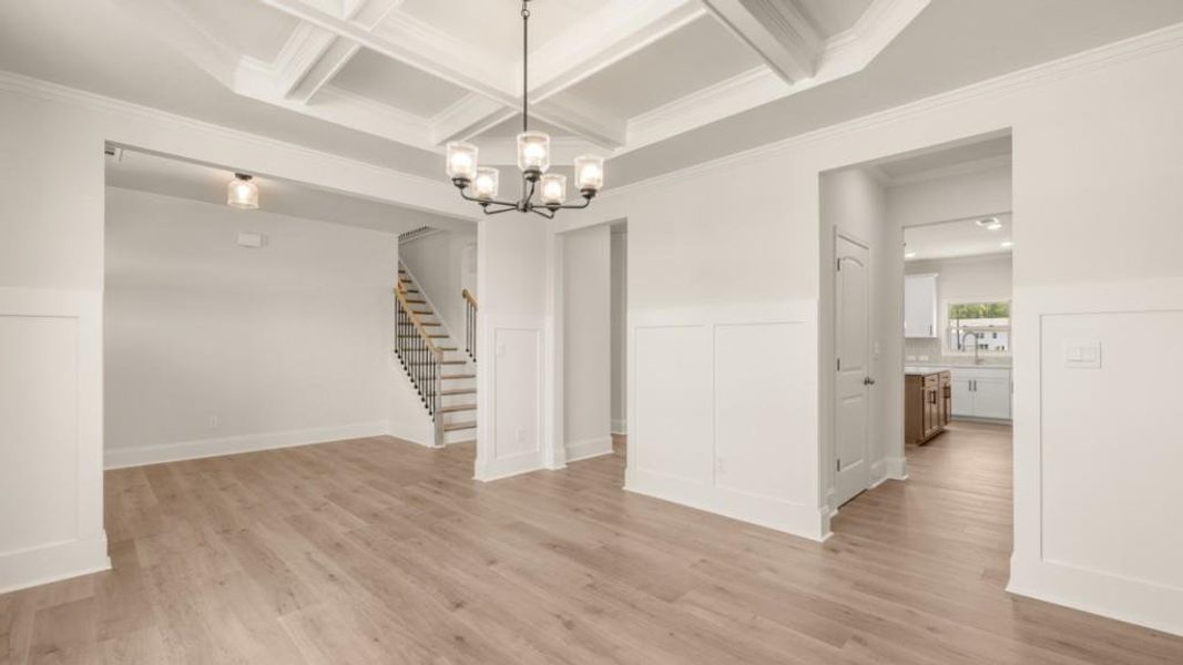 Spacious, unfurnished interior of a new home in Hamptons at Riverwood East, Dallas (Image 12). Spacious, unfurnished interior of a new home in Hamptons at Riverwood East, Dallas (Image 12).