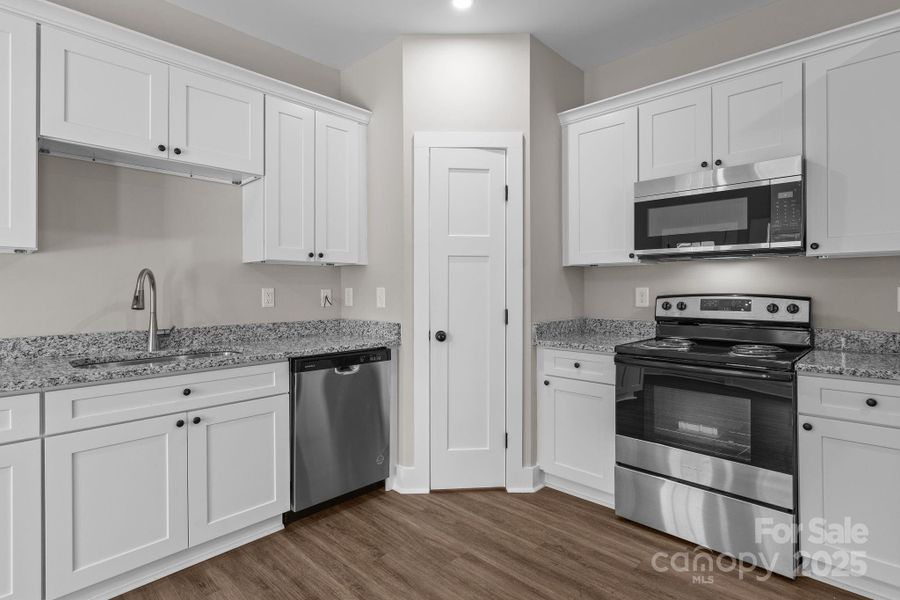 Furnished interior view inside a new home in , Albemarle (Image 11).