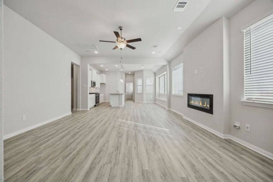 Spacious, unfurnished interior of a new home in Heartland 40's, Heartland (Image 7). Spacious, unfurnished interior of a new home in Heartland 40's, Heartland (Image 7).