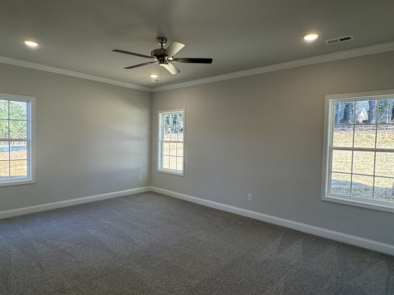 Spacious, unfurnished interior of a new home in Crystal Village, Albemarle (Image 15).