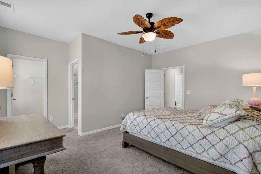 Furnished interior view inside a new home in Sweetgrass at Summers Corner, Summerville (Image 33).